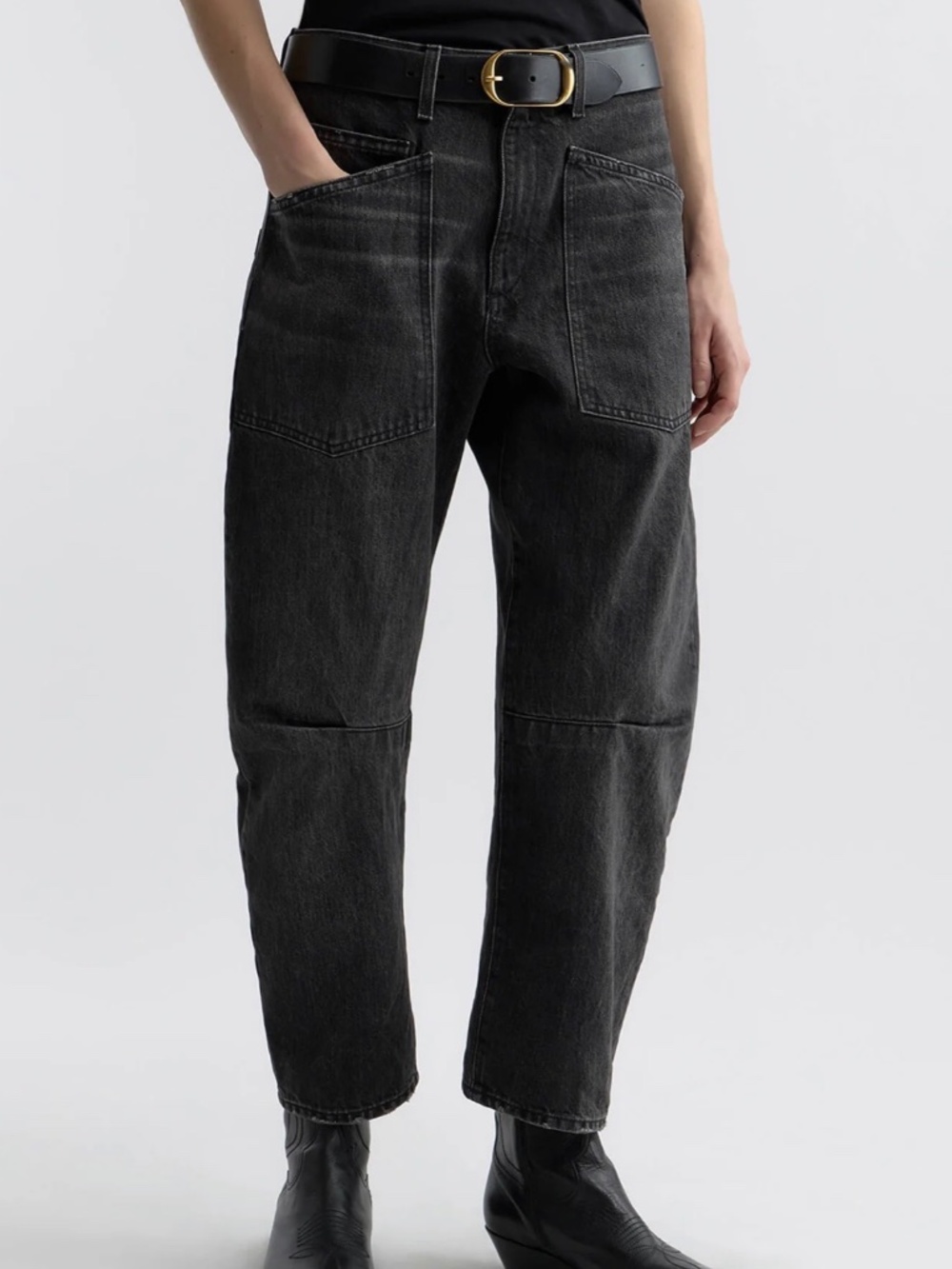 Nili Shon jeans in vintage black. Like New!